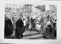 Old 1891 German Emperor Visit London Presenting The Address In Librar 0 19th