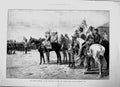 Old 1891 German Emperor Wimbledon Review Marching London Rifle Brigad 0 19th