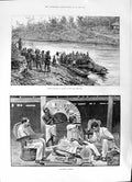 Old 1891 Chin Frontier Burmah Troops Indian Hawker Edith Chester Pant Victorian