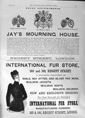 Print 1891 Advertisement Jay'S Mourning House Regent Street London Internatio