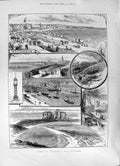 Old 1891 Weymouth Portland Views Bothwell Castle Montbard Radipole Ga Victorian