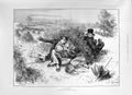 Antique Print 1891 Summer Idyl Romance Party Boy Girl Cairo Locust-Hunting 19th
