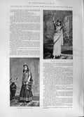 Print 1891 Nautch Girl Jessie Bond Lenore Snyder Welti Swiss Confederation Pr