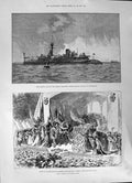 Old 1891 Furieux Squadron Gervais Berne Anniversary Festival Olave No Victorian