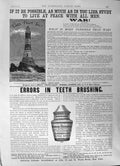 Antique Print 1891 Eno'S Fruit Salt London Teeth Brushing Blondeau New York