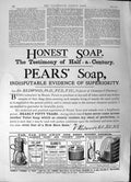 Antique Print 1891 Pears' Soap Redwood Clarke'S Pyramid Light Fairy London 19th