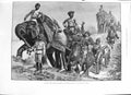 Old 1891 Indian Army Camp Exercise Madras Presidency Elephant Battery Victorian