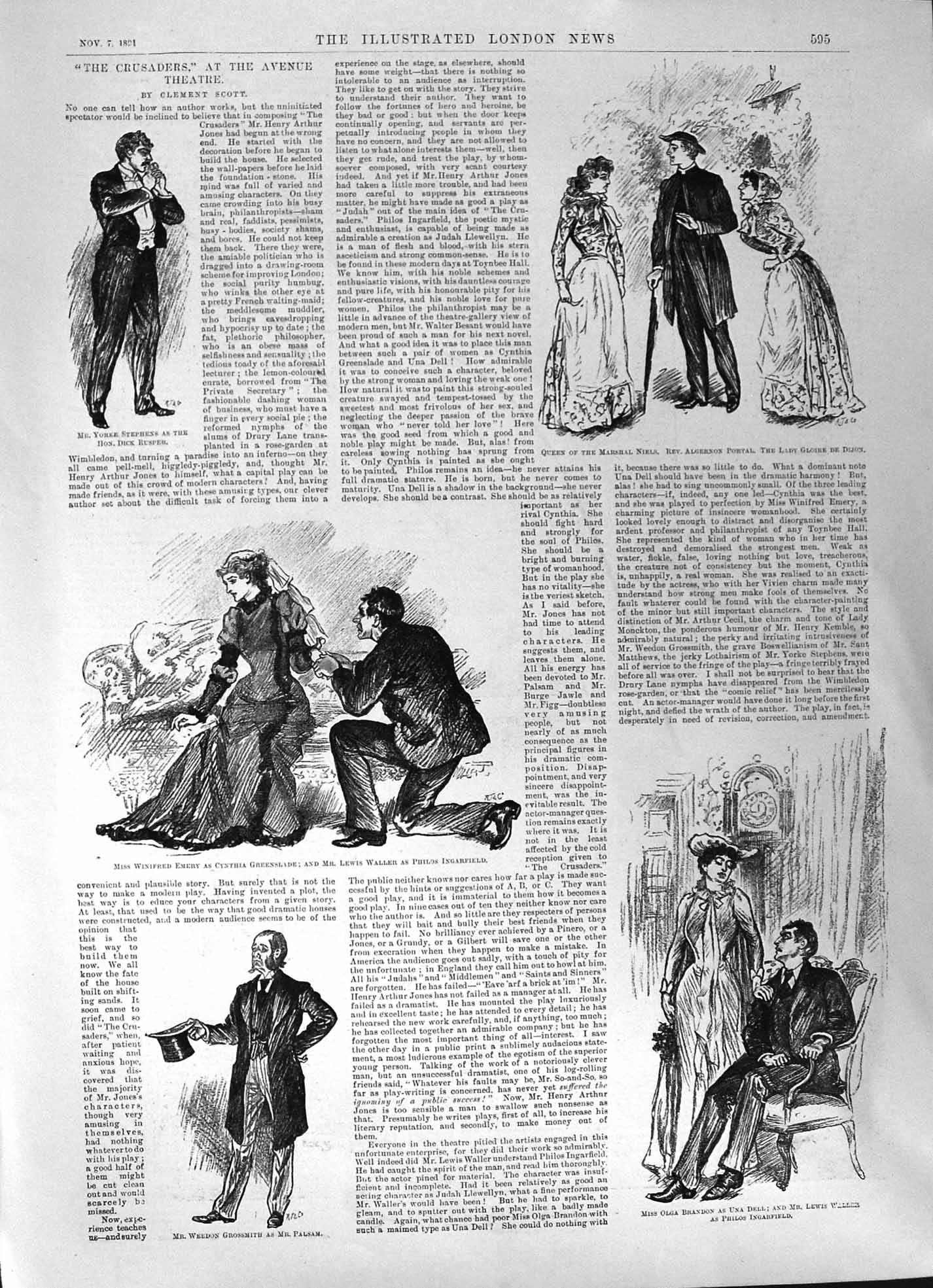 Old 1891 Avenue Theatre Emery Stephens Brandon Earthquake Japan Sandr Victorian
