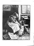 Old Antique Print 1891 Woman Dogs Fannie Moody Cyclist Montague Holbein 19th