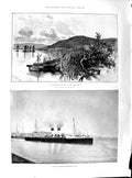 Old 1891 Earthquake Japan Otsu Lake Biwa Sketch Alfred East Channel S Victorian