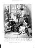 Print 1891 Teck Princess Mary Daughter White Lodge Richmond Park Kingsley Joyc