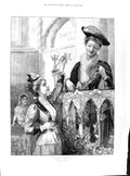 Old 1891 Pulpit Decorating Marcella Walker Dolls Hall Peasant Judge L Victorian