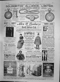 Old 1892 View Hastings St. Leonard'S Castle Yachts Fairlight Glen Pie Victorian