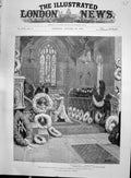 Old 1892 Funeral Duke Clarence Avondale Sandringham Church Windsor Ra Victorian