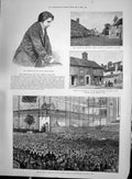 Old 1892 Spurgeon Kelvedon Essex Crystal Palace Jackson Bates Forbes Ass 19th