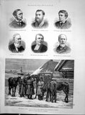 Old 1892 Famine Russia Kaluga Horses Mackenzie Sandeman Stephen Hanna Victorian