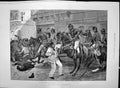 Old 1892 Crisis Rio De Janeiro Mounted Police Clearing Rua Do Ouvidor Victorian