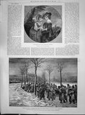 Old 1892 Lord Henry Lady Charlotte Spencer Famine Russia Villagers Cotto 19th