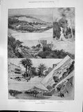 Old 1892 Queen Hyeres Costabelle Rue Villas Avenue Victoria Graves Ke Victorian