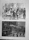 Old 1892 Election Buenos Ayres Union Civica Club Police Military Camb Victorian