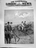 Old 1892 Parliamentary Steeplechase Mildmay Walter Long Crusader Hors Victorian