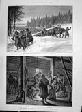 Old 1892 Famine Russia Starving Villagers Stable Imperial Forests Dou Victorian