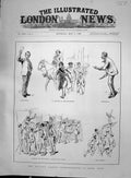 Old 1892 May-Day Labour Demonstration Hyde Park London Anarchy Winkle Victorian