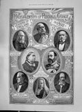 Old 1892 Duke Cambridge Prince Wales Tennyson Halsbury Benson Literar Victorian