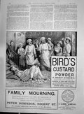 Old 1892 Advertisement Bird'S Custard Powder Peter Robinson Piesse Lu Victorian