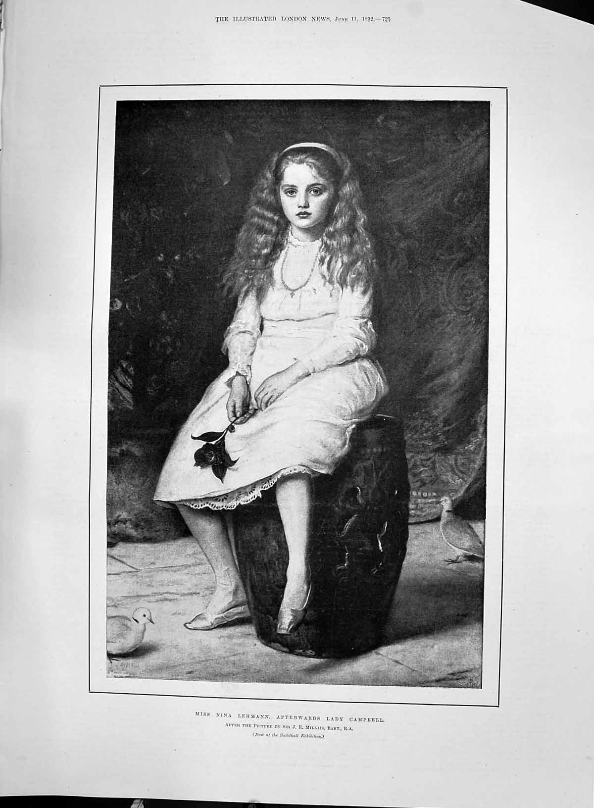 Old 1892 Miss Nina Lehmann Lady Campbell Story Coquelin Thermidor The Victorian