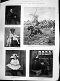 Old 1892 Charge Inniskillings Battle Malplaquet War Wilson Sandys Luk Victorian
