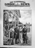 Old 1892 Prince Wales Duke York Royal Agricultural Society Show Warwi Victorian