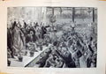 Antique Old Print 1892 Ulster Unionist Convention Belfast Ireland Abercorn 19th