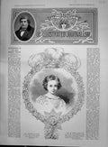 Old 1892 Queen Jubilee Prince Wales Charles Kemble Buckingham Keeley Victorian