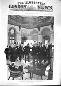 Original Old Antique Print Forestier 1892 General Election Polls Carlton Club