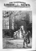 Original Old Antique Print 1892 Haddon Hall Savoy Theatre Arthur Suliva 19th