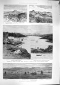 Old Antique Print 1892 Uganda Africa Mengo Tucker Shipslighthouse Belfast 19th