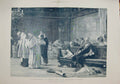Old Antique Print 1892 Christopher Columbus Salamanca Santa Maria Ship 19th