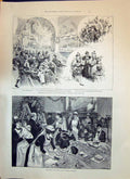 Old 1893 Christmas Fete London Hospital Carrington Westwood Hawley Da Victorian