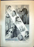 Old 1893 Robin Goodfellow Garrick Theatre Norreys Hare Compton Prince Victorian