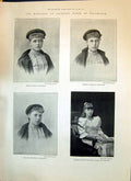 Old 1893 Wedding Princess Marie Edinburgh Victoria Alexandra Beatrice Victorian