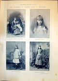 Old 1893 Princess Marie Duchess Edinburgh Beatrice Duke Prince Rouman Victorian