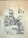 Old 1893 Life Egypt Cairo Heluan Boats Boulak Parliament Balfour Harc Victorian