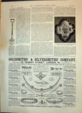 Old Print 1893 Challenge Shield Calisthenic Exercises Mayor Sheffield Gs 19th