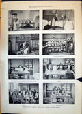 Old 1893 Housewifery Lesson London School Board Canterbury Cathedral Victorian