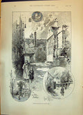 Old 1893 Country Inns Globe Banbury White Hart Bull Rochester Lady Am Victorian