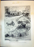 Old 1893 Mountstewart Lord Londonderry Balfour Ireland Bayard America Victorian