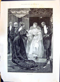 Old 1893 Late Arrivals Dance Woodville Hughenden Manor Library Coning Victorian