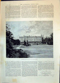 Old 1893 Hughenden Manor Private Gardens Cottage Nether Stowey Cleved Victorian