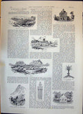 Old 1893 North Abyssinia Ruins Yeha Church Saviour Adowa Tomb Abouna Victorian